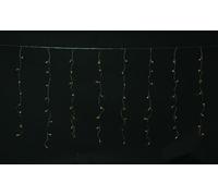 Tenda luminosa Natale 96 Led Ø 5mm Bianco Caldo Giochi Luce 3mx1h 12 stringhe