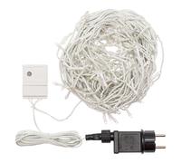 Tenda luminosa Natale Bianco 180 luci - LED Multicolore (7,68 + 4 mt) 8 Giochi