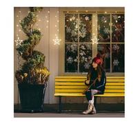 Tenda luminosa Lotti Ice Light Led con Stelle 68599