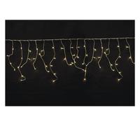 Tenda luminosa Natale Trasparente 180 luci - LED Bianco caldo (3,6 + 3 mt) Giun