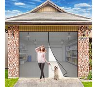 Tenda Magnetica, 220x235 cm Crittografia Tenda Anti Zanzare, Adsorbimento Magnetico Si Chiude da Sola, Conveniente per Bambini E Animali Domestici - Nero H