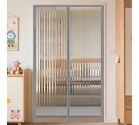 Tenda Magnetica Isolante Termica in PVC Trasparente,Tende Termiche Isolanti per Il Freddo Chiusura Automatica Inverno a Prova di Vento Tenere Caldo per porta cantina, balconi, terrazze