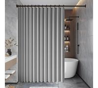 Tenda Magnetica Oscurante a Fisarmonica 117 x 167 cm Divisorio per Stanza, Isolamento Termico, per La Privacy Porte a Soffietto da Interno per Bagno, Camera da Letto, Grigio