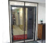 Tenda magnetica termica per porta, impermeabile e antivento, in PVC, per aria condizionata, stanze e cucine, tiene fuori gli spifferi e l'aria fredda (larghezza 190 x altezza 230 cm)