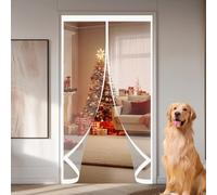 Tenda Magnetica Termoisolante 150 x 260 cm Riduzione Del Rumore, a Prova di Fumo, Protezione Dal Freddo Tenda for Porta Magnetica per Soggiorno, Balcone, A