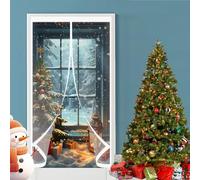 Tenda Magnetica Termoisolante 70 x 125 cm Protezione Dal Freddo Antivento Insonorizzata, Isolamento Termico Termica Della Finestra Coperture per Cantina, Balcone, A