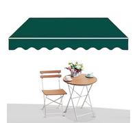 Tenda manuale retrattile 2 x 1,5 m/3 x 2,5 m/4x/5 x parasole portatile per balcone manovella con telaio in alluminio per finestre porte patio giardino baldacchino ideale per esterni