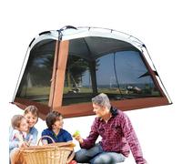 Tenda Mesh - Tendone Portatile Schermante Resistente ai Raggi UV - Tenda Da Campeggio Con Rete Mesh,Per Gite Con La Famiglia Picnic Nel Giardino Escursionismo Viaggi Su Strada E Vacanze