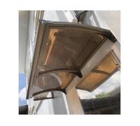 Tenda moderna curva per porte e finestre, elegante, 120 x 200 cm, per esterni, patio, riparo per migliorare la casa, design resistente alle intemperie, perfetta per la protezione dell'ingresso