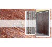 Tenda Moschiera a fili PVC, Mod. Diamante Asta Alluminio - misure e colori.