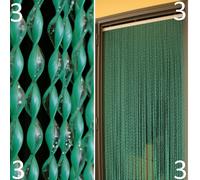 Tenda Moschiera Zanzariera a Fili In PVC per Esterno Porta Balcone Mod.A Glitter