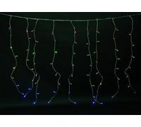 Tenda Natale Luminosa 288 Led Multicolor 6x1h m effetto Pioggia Controller 8G
