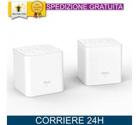 TENDA NOVA MW3-2 - Sistema WLAN Mesh, 1200 MBit/s, 2 pezzi