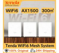 Tenda Nova MX3 AX1500 Mesh WiFi 6 Sistema 3500 piedi quadrati WiFi 6 Mesh System Gigabit Mesh Router Rete Mesh dual-band 80 dispositivi