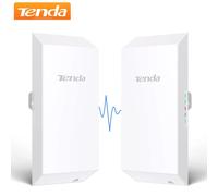 Tenda O1 Punto di accesso esterno 300Mbps Router di gestione intelligente a lungo raggio CPE 2.4GHz PoE Wireless Bridge Trasmissione 8dBi Impermeabile 2pcs with box