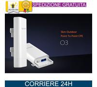 Access Point Internet 150 Mbps Da Esterno 5KM Veloce Lunga Ampia Distanza Wifi