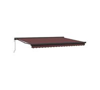 TENDA OMBREGGIANTE VIDAXL Retrattile Automatica Marrone 450x300 cm