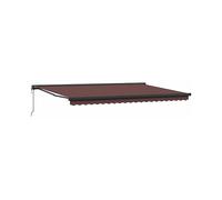 TENDA OMBREGGIANTE VIDAXL Retrattile Automatica Marrone 500x300 cm