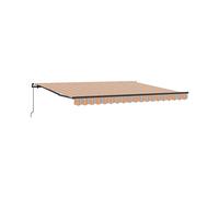 TENDA OMBREGGIANTE VIDAXL Retrattile Multicolore, Poliestere E Acciaio, 165x400x300 cm