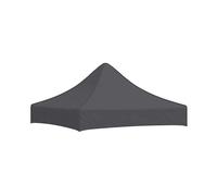 vidaXL Tetto per Tendone per Feste 2x2 m Antracite 270 g/m²
