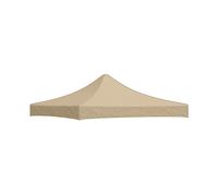 TENDA OMBREGGIANTE VIDAXL Tetto Per Tendone Per Feste 3x3 M Beige