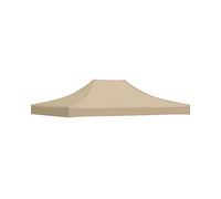 Tetto per tendone per feste 4,5x3 m beige 270 g/m²