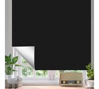 Tenda oscurante 100% oscurante, 299,7 x 144,8 cm, adatta a qualsiasi finestra, tagliata su misura, 20 chiusure autoadesive, senza trapano, tende oscuranti per camera da letto, cameretta dei bambini,