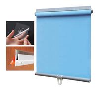 Tenda oscurante a rullo, protezione termica dai raggi UV, copertura completa della finestra, design facile da sollevare, perfetta per camere da letto e cucine