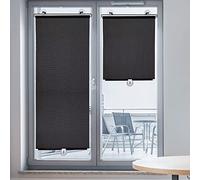 Tenda Oscurante Con Ventose,Tenda Avvolgibile,Tenda Termica Per Finestre Da Tetto,Retrattile Tende Temporanee,Protezione Solare Visiera,Senza Forare,Per Auto,Cucina,Ufficio (50L x 125A cm/19.7x49.2in)