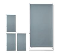 Tenda oscurante grigia 80x210cm tende oscuranti moderne 4 pz. 80 cm Isolante