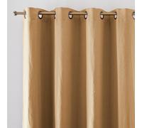 Tenda oscurante in lino lavato con occhielli Onega Beige 135 x 180 cm