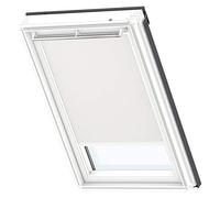 Tenda oscurante originale VELUX, guida bianca, PK04, Beige Chiaro