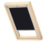 Tenda oscurante originale VELUX per C04, Nero con guida grigia