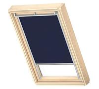 Tenda oscurante originale VELUX per S06, S36, Blu Scuro con guida grigia