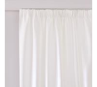 Tenda oscurante, plissettata e a onda, VODA Bianco 140 x 350 cm