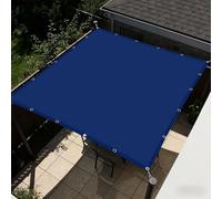 Tenda Parasole 180 x 340 cm Protezione Dai Raggi UV Impermeabile Tenda a Vela Robusto e Stabile per Esterno Giardino Terrazza Colore, Blu Scuro