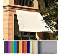 Tenda parasole, 2 x 3,5 m, protezione UV al 95%, impermeabile, per giardino, balcone, patio, campeggio, colore avorio, resistente alle intemperie