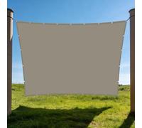 Tenda Parasole 3 x 3.5 m Resistente Ai Raggi UV Vela Parasole Occhielli e Corda per Esterno, Giardino, Terrazza, Balcone, Tortora