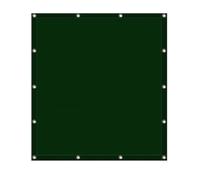Tenda parasole 4 x 6,5 m (13,1 x 21,3 piedi) Waterprf Pati Sailwith Free Rpe UV Blck resistente alle intemperie con Grmmets Pes Sunsail fr Camping Beach Deck Prch verde scuro