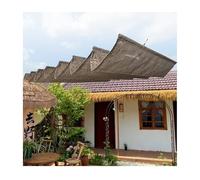 Tenda parasole a forma di U da 2,4 m x 9 m, per pergole e padiglioni, protezione UV, elegante copertura solare per strutture nuove ed esistenti, facile da appendere