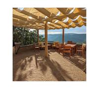 Tenda parasole a forma di U per serre, piante e piscine, flessibile per la dissipazione del calore e il raffreddamento