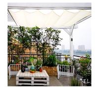 Tenda parasole a onde retrattili, copertura per pergola, impermeabile, per veranda e cortile, design con filo scorrevole, kit di ricambio perfetto