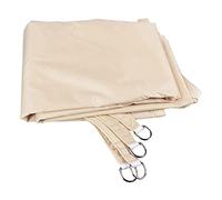 Tenda parasole a quattro angoli per esterni, per giardino, cortile, anti-UV, resistente alle intemperie, tenda da cortile per copertura per patio, cortile, giardino, cortile, vele