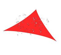 Tenda parasole a triangolo destro, 3 x 3 x 4,9 m, con kit di ferramenta, protezione UV al 95%, per giardino, patio, piscina, uso esterno, panno di copertura durevole