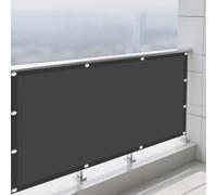 Tenda Parasole a Vela 1.2 x 1.8 m Protezione Raggi UV Facile da Installare Vele Ombreggianti Impermeabile con Occhielli Tenda a Vela per Giardino, Terrazzo e Piscina, Grigio Scuro