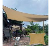 Tenda parasole a vela, impermeabile, per patio, feste, hotel, bar, veranda, garage, auto, ventilata, soluzione estiva fresca