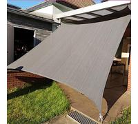 Tenda parasole a vela, impermeabile, per patio, giardino, feste, hotel, bar, ventilata, ideale per garage e auto