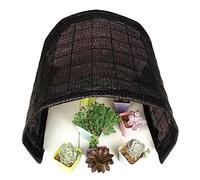 Tenda parasole al 97% in tessuto parasole, con occhielli, per fiori, piante, patio, prato, esterno