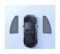 Tenda Parasole Auto Per Tesla Per Model Y 3, Tendine Parasole Laterali Con Guida Magnetica Highland, Tendina Isolante A Doppio Strato(M3Highland Front)