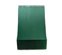 Linea Garden Friend Tenda Sole per Porta con Anelli Verde Unito Lunghezza 140 cm, Altezza 300 cm